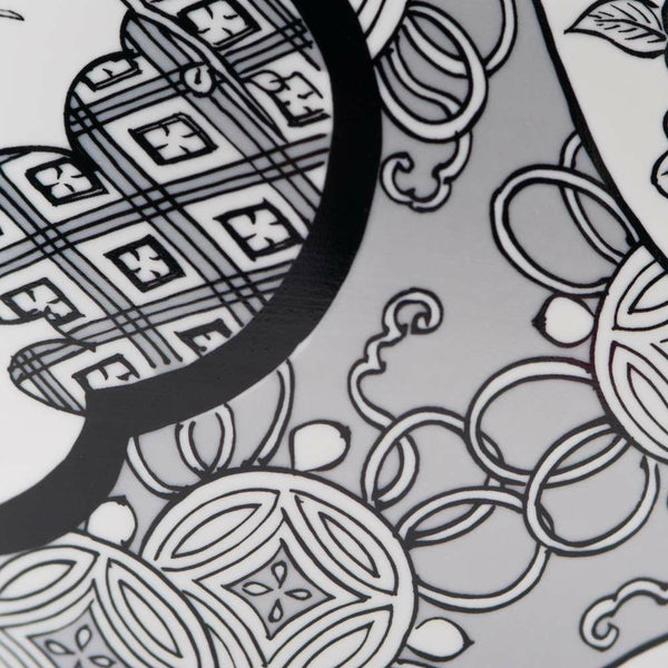 JAPAN SNOW 徳利花瓶 木甲桐紋 木箱入