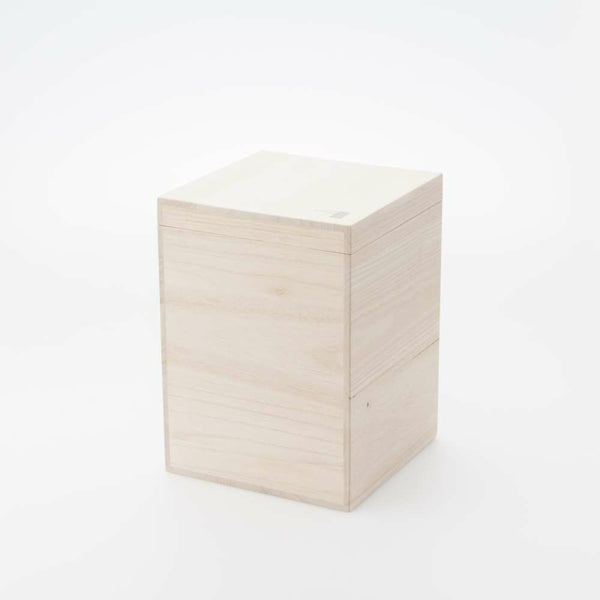 JAPAN SNOW 徳利花瓶 木甲桐紋 木箱入