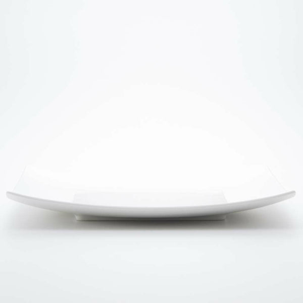 JAPAN SNOW 正方皿(特大) プラチナ 化粧箱入