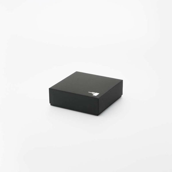 JAPAN SNOW 正方皿(大) プラチナ 化粧箱入