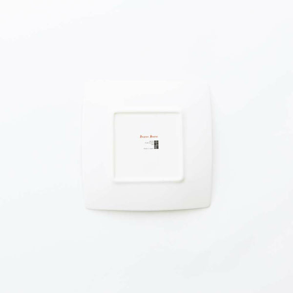 JAPAN SNOW 正方皿(小) プラチナ