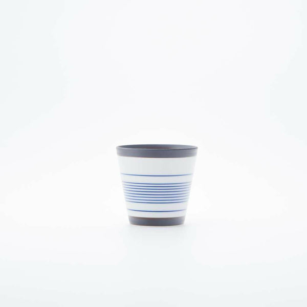 STANDARD LINE ロックカップ 呉須錆線紋 青