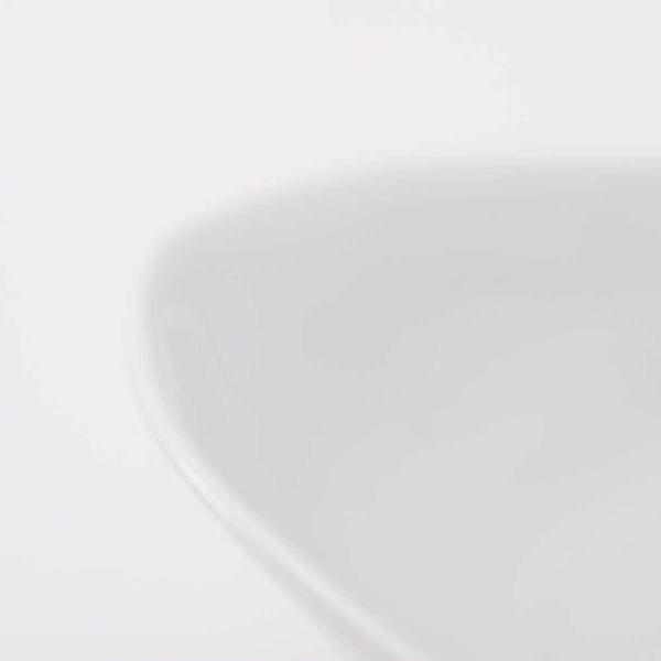 STANDARD COLOR 楕円皿(中) 白磁