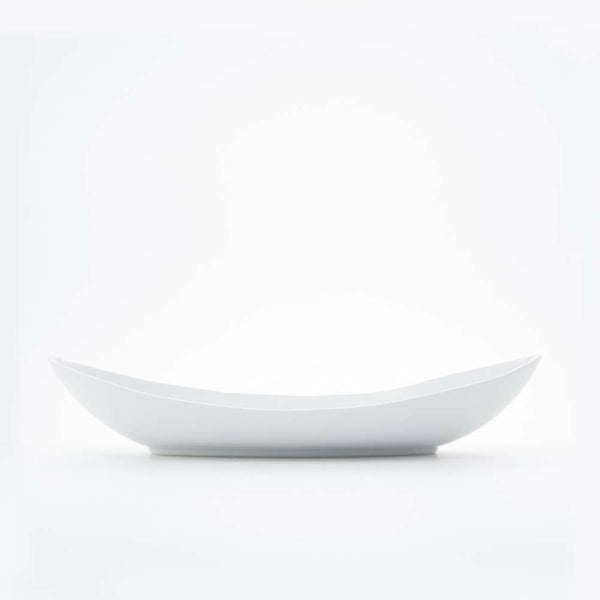 STANDARD COLOR 楕円皿(中) 白磁