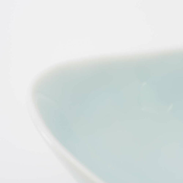 STANDARD COLOR 楕円皿(中) 青白磁
