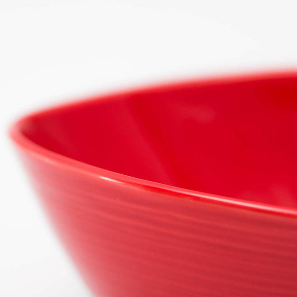 STANDARD COLOR なぶり鉢(小) 赤釉