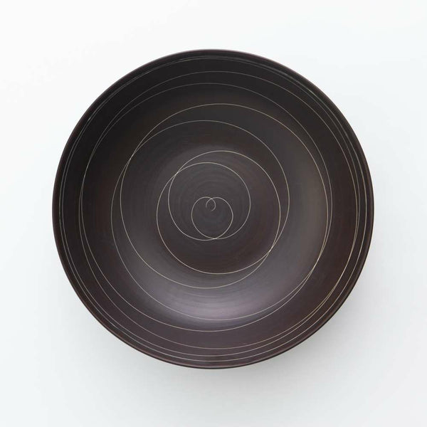 STANDARD SABI 浅鉢 錆線紋
