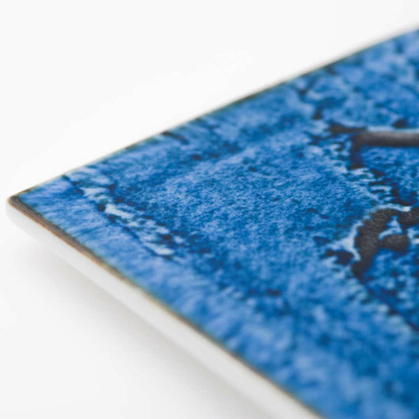 STANDARD COLOR スレート皿(小) 呉須