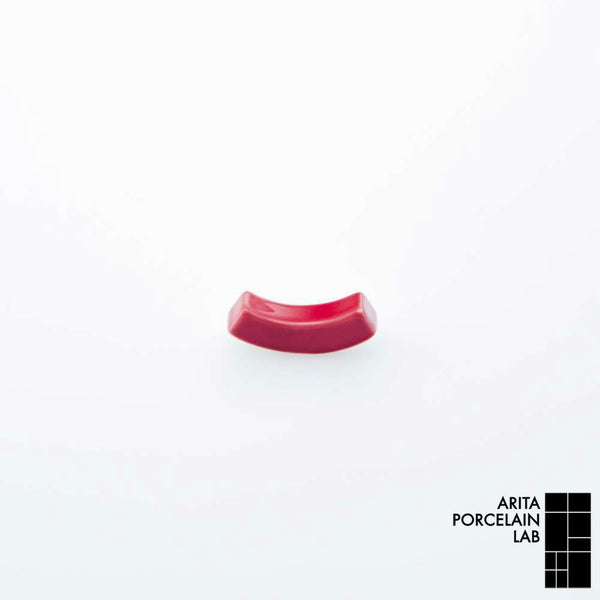 STANDARD COLOR U字箸置き 赤釉