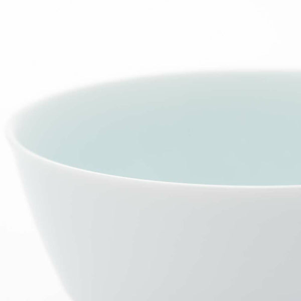 STANDARD COLOR 段付飯碗 内青白磁外刷毛