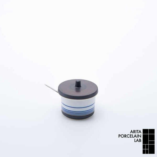 STANDARD LINE 薬味入 呉須錆線紋 青