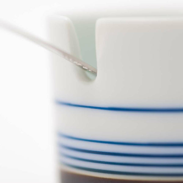 STANDARD LINE 薬味入 呉須錆線紋 青