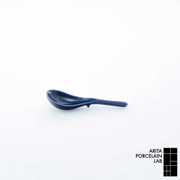 STANDARD COLOR 足付レンゲ 墨ルリ