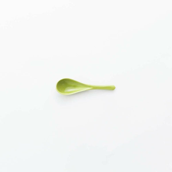 STANDARD COLOR 足付レンゲ 緑釉