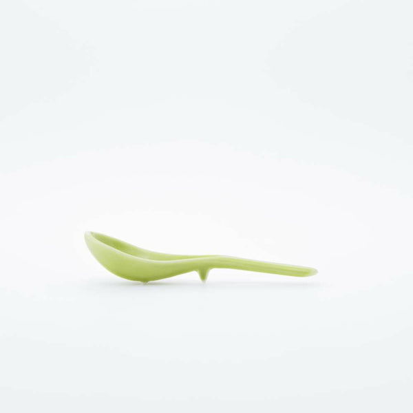 STANDARD COLOR 足付レンゲ 緑釉