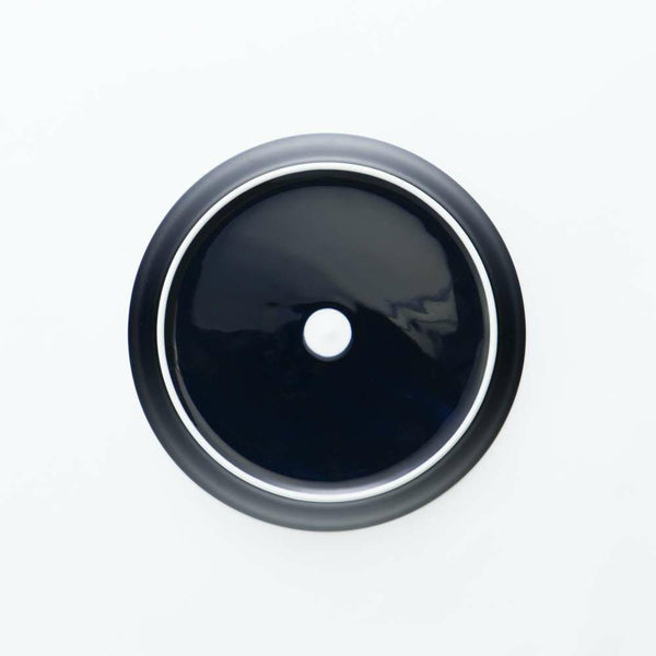 STANDARD COLOR パスタ皿(大) 墨ルリ