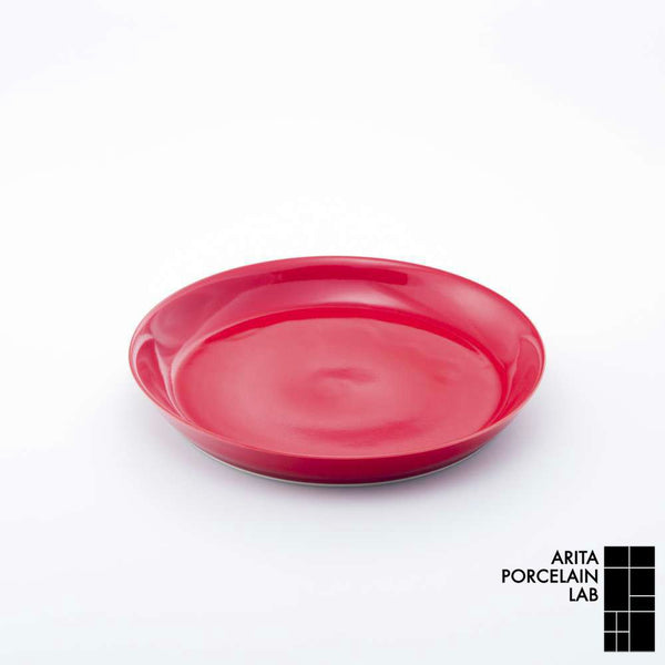 STANDARD COLOR パスタ皿(大) 赤釉