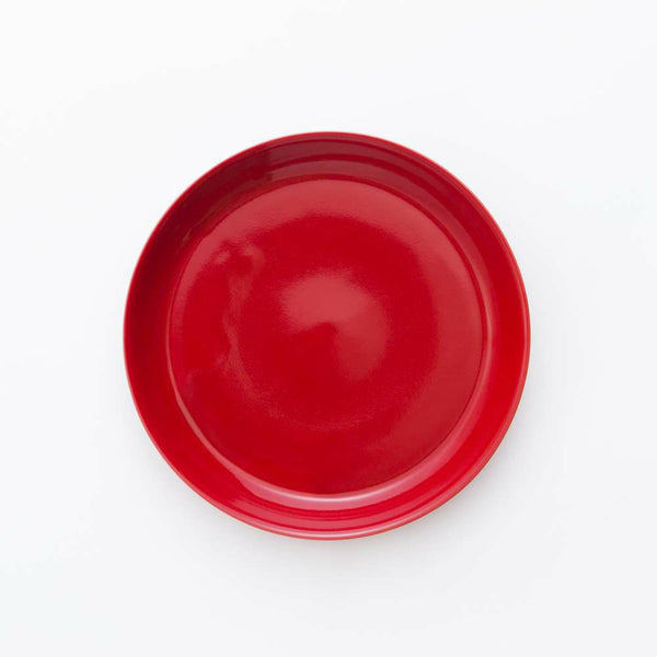 STANDARD COLOR パスタ皿(大) 赤釉