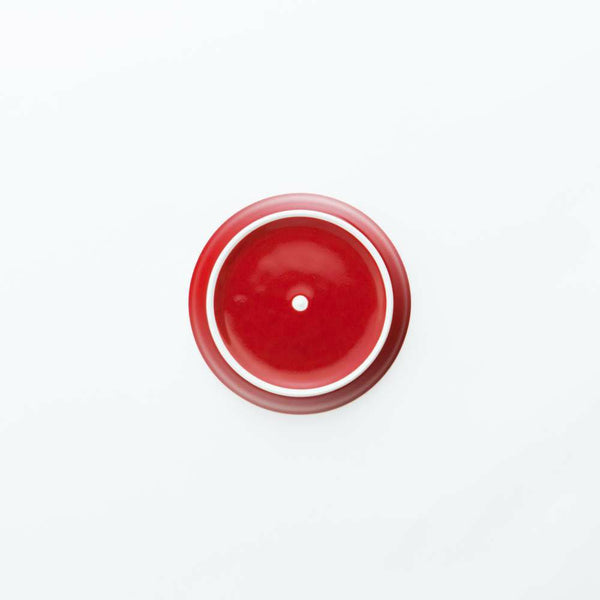 STANDARD COLOR パスタ皿(小) 赤釉