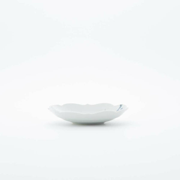 岡晋吾 四稜小皿 竜唐草