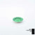 岡晋吾 菊型小皿 緑コウチ