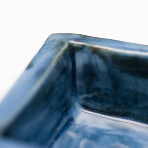 岡晋吾 角豆鉢 呉須巻