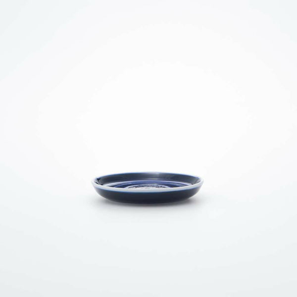 STANDARD LINE 醤油差(小) 台皿 独楽筋 呉須