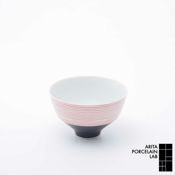 STANDARD LINE 段付飯碗 下錆千段 赤