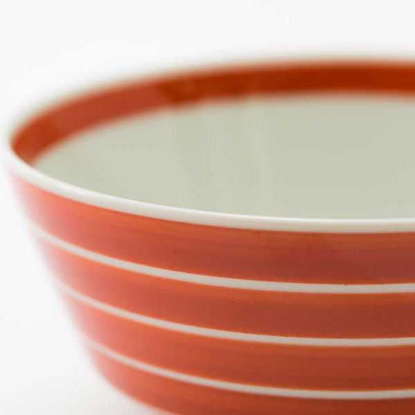 STANDARD LINE 段付丼 独楽筋 朱