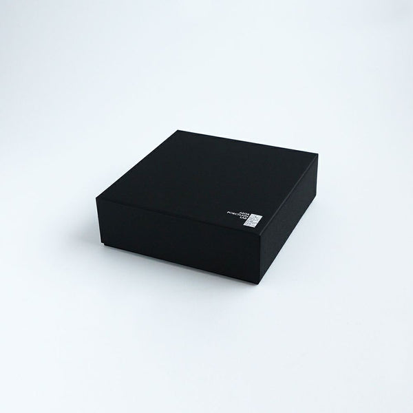 GAUFRE 市松正方皿 (小) 青白磁 2枚セット 化粧箱入