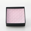 GAUFRE 七宝正方皿(小) ピンク 2枚セット 化粧箱入