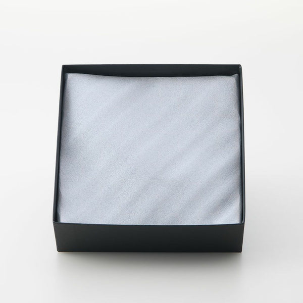 GAUFRE 市松正方皿(小) 飴釉 2枚セット 化粧箱入