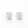 GAUFRE 七宝 マグカップ 青白磁 2個セット 化粧箱入