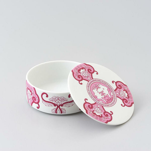 JAPAN AUTUMN 古伊万里草花紋 ミニお重入り 佐賀県産素材オリジナルチョコレート4種(一段重)