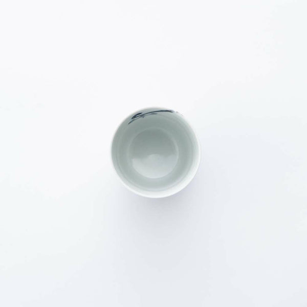 岡晋吾 ろくろ目湯呑 竜唐草