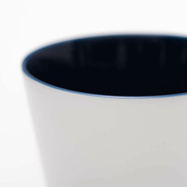 STANDARD COLOR ロックカップセット 内青白磁外刷毛・内墨ルリ外刷毛 化粧箱入