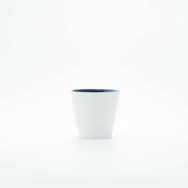 STANDARD COLOR ロックカップセット 内青白磁外刷毛・内墨ルリ外刷毛 化粧箱入