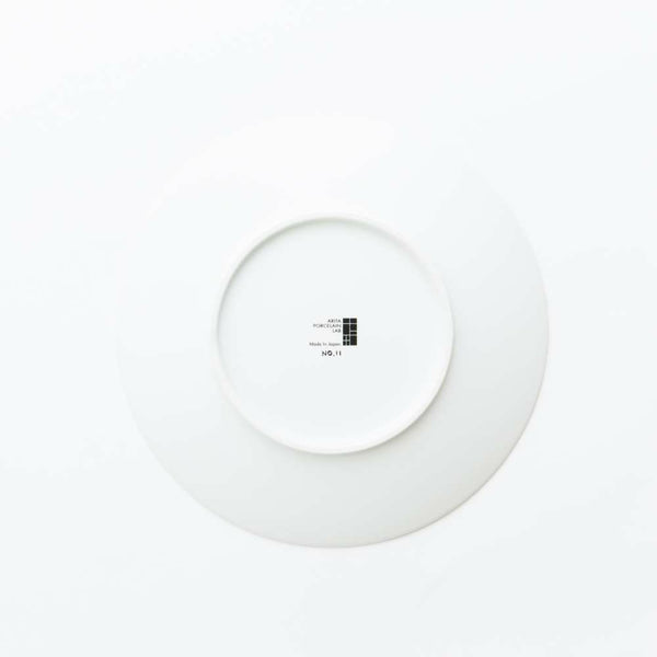 GALLERY フラットプレート M ブルー 唐草 化粧箱入