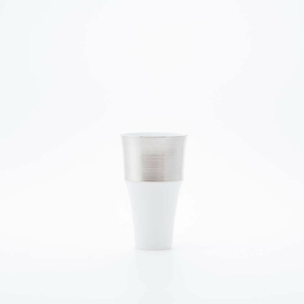 JAPAN SNOW 段付フリーカップ プラチナ 2個セット 化粧箱入