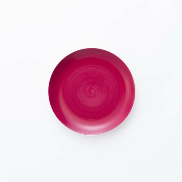 JAPAN AUTUMN 平皿(小) ワインレッド