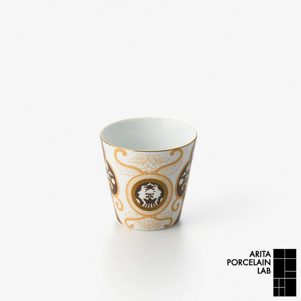 JAPAN AUTUMN ロックカップ 古伊万里草花紋 ゴールド