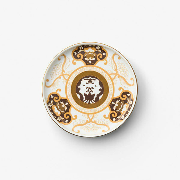 JAPAN AUTUMN 和皿 19cm 古伊万里草花紋 ゴールド