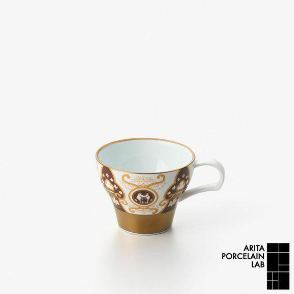 JAPAN AUTUMN ティーカップ 古伊万里草花紋 ゴールド