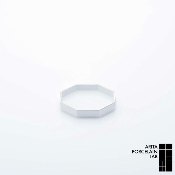 JAPAN SNOW 八角豆皿 プラチナ