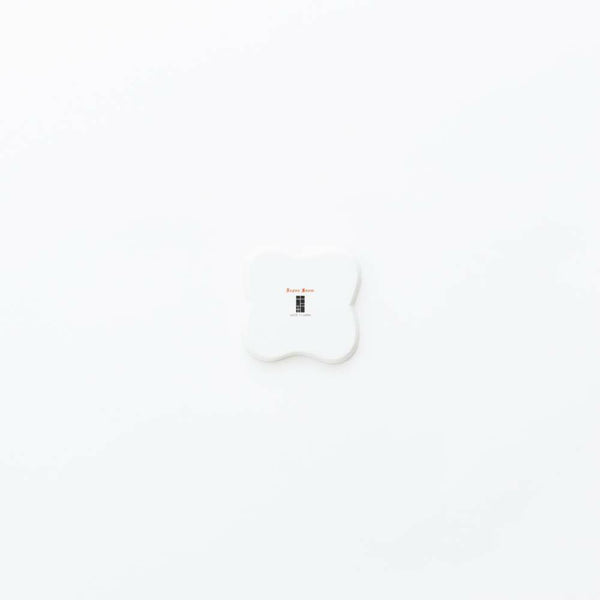 JAPAN SNOW 軍配型豆皿 プラチナ