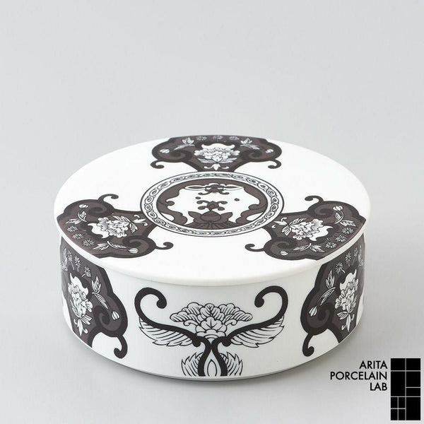 JAPAN SNOW ミニお重(一段重) 古伊万里草花紋