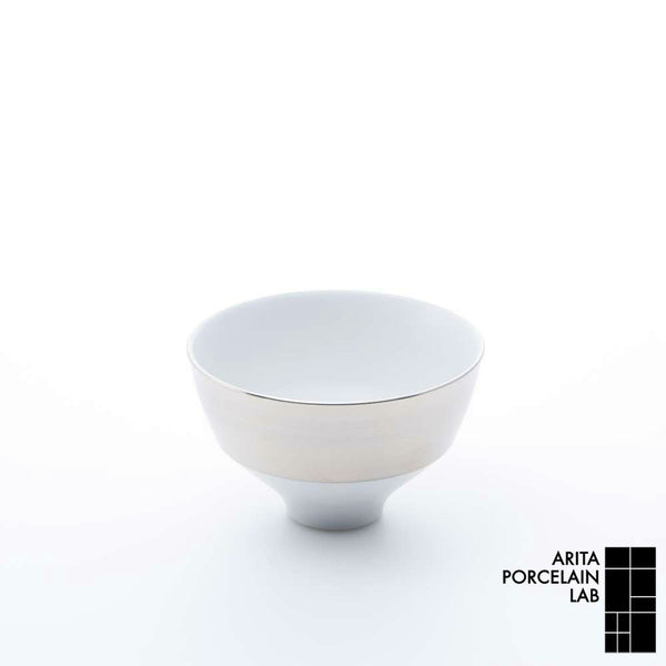JAPAN SNOW 段付飯碗 プラチナ