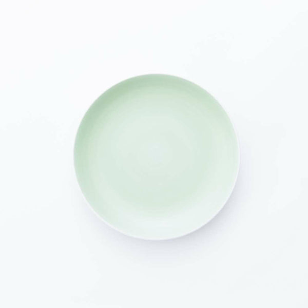 JAPAN TEA 平皿(中) パールグリーン