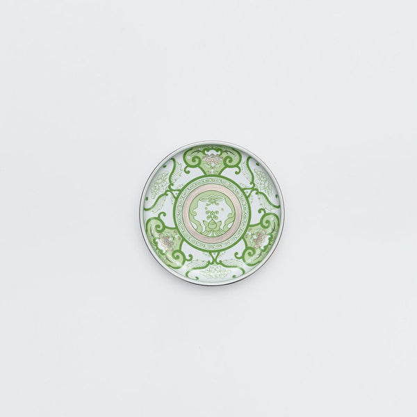 JAPAN TEA 銘々皿 古伊万里草花紋