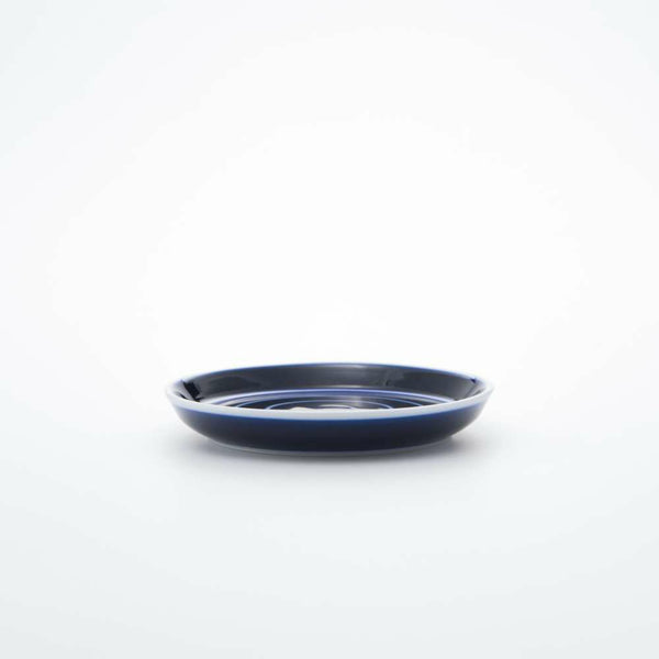 STANDARD LINE 醤油差(大) 台皿 独楽筋 呉須